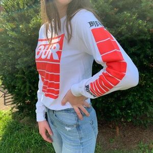 Justin Bieber long sleeve graphic t-shirt 🎸